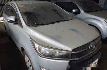 Selling Silver Toyota Innova 2017 Manual Diesel at 26000 km 