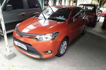 Orange Toyota Vios 2018 Automatic Gasoline for sale 