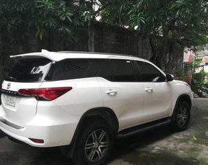 Selling White Toyota Fortuner 2018 Automatic Diesel at 11000 km 