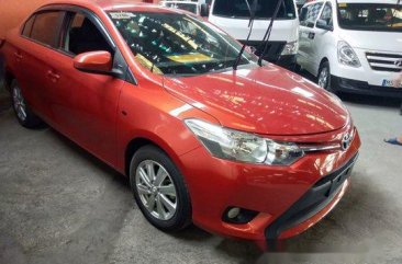 Orange Toyota Vios 2016 at 19000 km for sale 