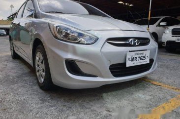 Silver Hyundai Accent 2017 at 47000 km for sale