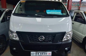 White Nissan Nv350 Urvan 2017 for sale in Quezon City