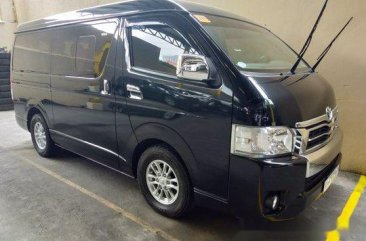 Black Toyota Hiace 2018 for sale in Quezon City