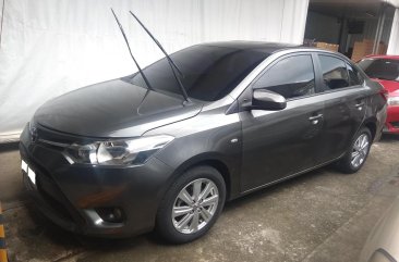 Grey Toyota Vios 2015 Sedan Automatic Gasoline for sale