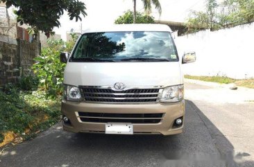 White Toyota Hiace 2011 Automatic Diesel for sale 