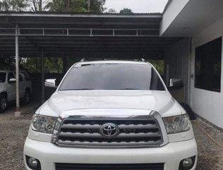 White Toyota Sequoia 2010 Automatic Gasoline for sale