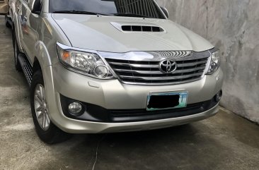 Sell Silver 2013 Toyota Fortuner at 92000 km 