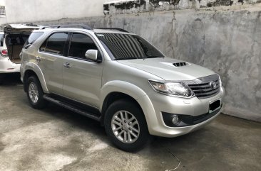 Sell Silver 2013 Toyota Fortuner at 92000 km 