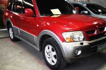 Red Mitsubishi Montero 2006 for sale in Manila 