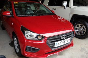 Red Hyundai Reina 2019 Manual Gasoline for sale