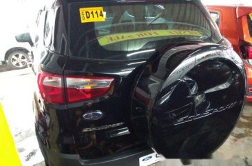 Selling Black Ford Ecosport 2017 Automatic Gasoline 