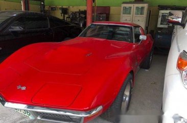 Red Chevrolet Corvette 1970 Manual Gasoline for sale 
