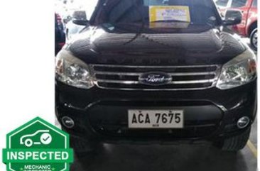 Sell Black 2014 Ford Everest Automatic Diesel at 71264 km 