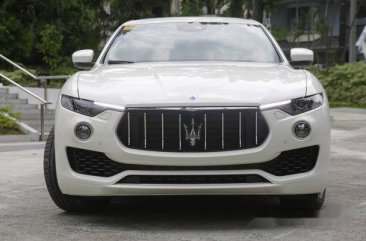 Selling White Maserati Levante 2017 in Quezon City 