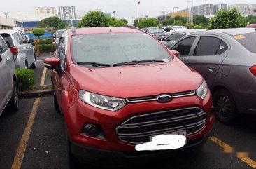 Selling Red Ford Ecosport 2014 Manual Gasoline