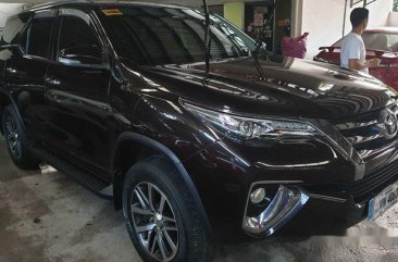 Selling Brown Toyota Fortuner 2018 Automatic Diesel at 28500 km 