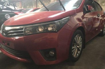 Sell Red 2017 Toyota Corolla Altis at 8800 km 