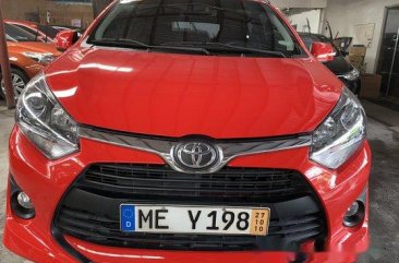 Selling Red Toyota Wigo 2019 Automatic Gasoline at 3000 km 