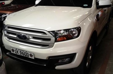 Sell White 2016 Ford Everest in Manila