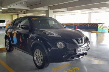 Black Nissan Juke 2017 Automatic Gasoline for sale 
