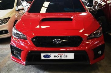Red Subaru Wrx 2018 Sedan for sale in Manila 
