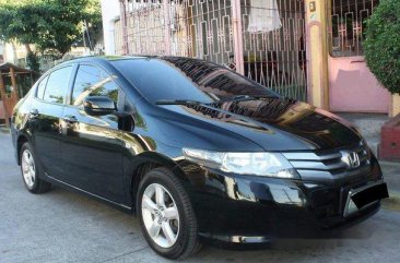 Black Honda City 2010 Manual Gasoline for sale