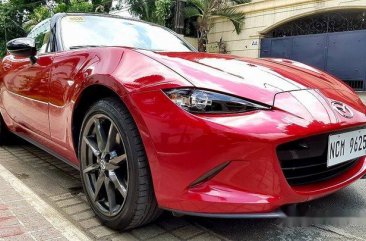 Red Mazda Mx-5 2018 at 12000 km for sale