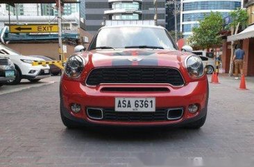 Red Mini Cooper 2015 Automatic Gasoline for sale