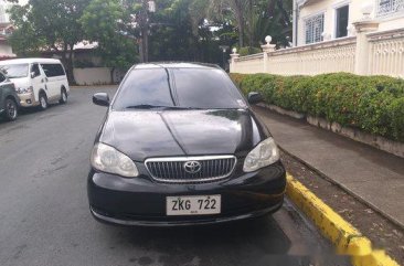 Black Toyota Corolla Altis 2007 Automatic Gasoline for sale