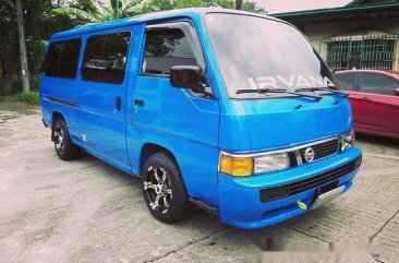 Blue Nissan Urvan 2009 Manual Diesel for sale