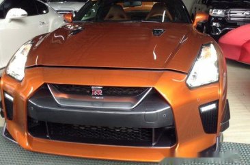 Orange Nissan Gt-R 2017 at 1500 km for sale