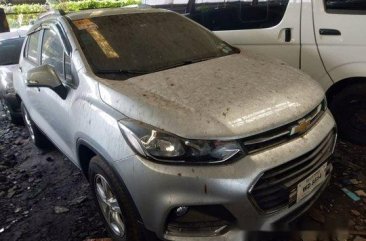 Silver Chevrolet Trax 2017 Automatic Gasoline for sale 