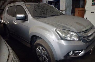 Sell Silver 2016 Isuzu Mu-X Automatic Diesel at 44000 km 