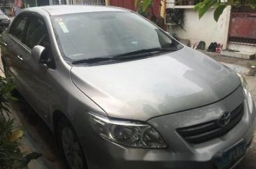 Silver / Grey Toyota Corolla altis 2010 Manual Gasoline for sale in General Salipada K. Pendatun