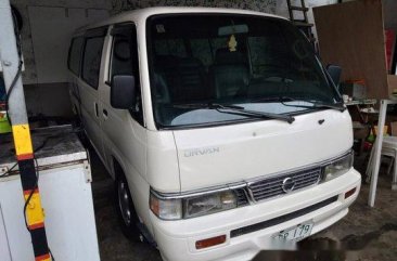 White Nissan Urvan 2011 for sale in Quezon City