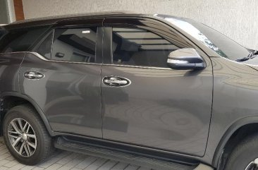 Selling Grey Toyota Fortuner 2017 Automatic Diesel