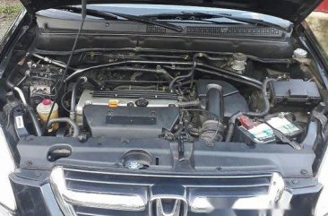 Black Honda Cr-V 2004 at 110000 km for sale