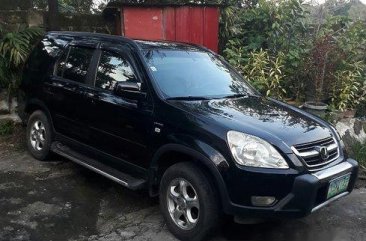 Black Honda Cr-V 2004 at 110000 km for sale