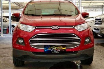 Red Ford Ecosport 2015 Automatic Gasoline for sale