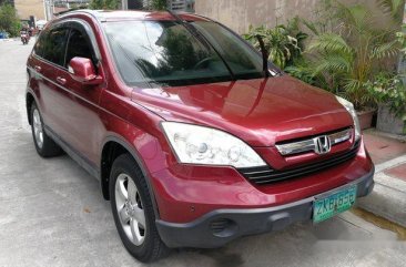 Selling Red Honda Cr-V 2007 Automatic Gasoline