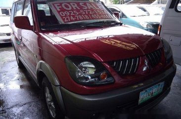 Red Mitsubishi Adventure 2008 at 85723 km for sale