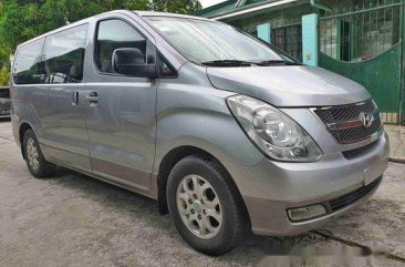 Silver Hyundai Grand Starex 2012 Manual Diesel for sale