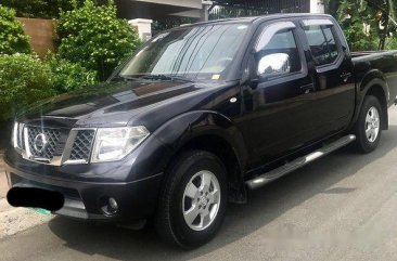 Black Nissan Frontier Navara 2013 Automatic Diesel for sale 