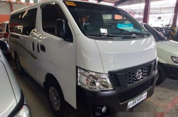 White Nissan Nv350 Urvan 2017 for sale in Quezon City