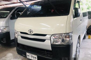 Selling White Toyota Hiace 2018 Manual Diesel 