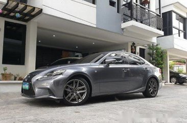 Grey Lexus Is 350 2014 at 17000 km for sale