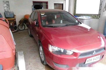 Selling Red Mitsubishi Lancer Ex 2014 Manual Gasoline at 69752 km 