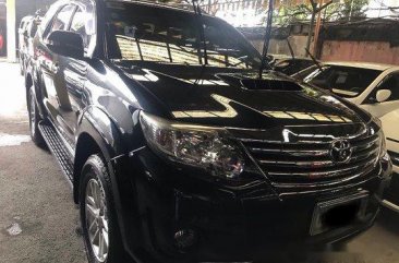 Sell Black 2014 Toyota Fortuner Automatic Diesel at 38000 km 