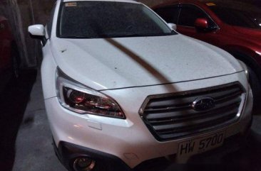 White Subaru Outback 2016 for sale in Makati 