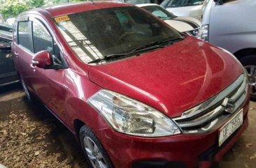 Red Suzuki Ertiga 2017 at 20000 km for sale 